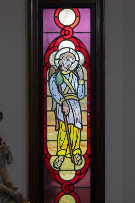 St L Nave 22 St Raphael Archangel Glass 1